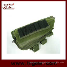 Tactical Airsoft Shotgun Rifle Ammo Pouch Cheek Pad Gun Bag Od